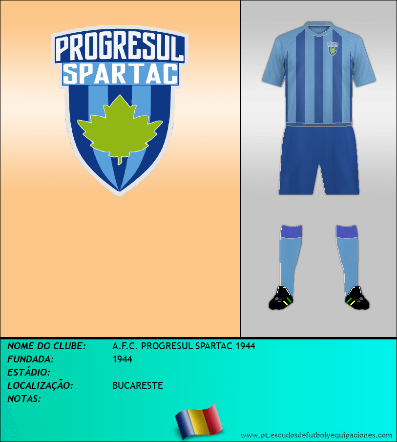 Escudo de A.F.C. PROGRESUL SPARTAC 1944