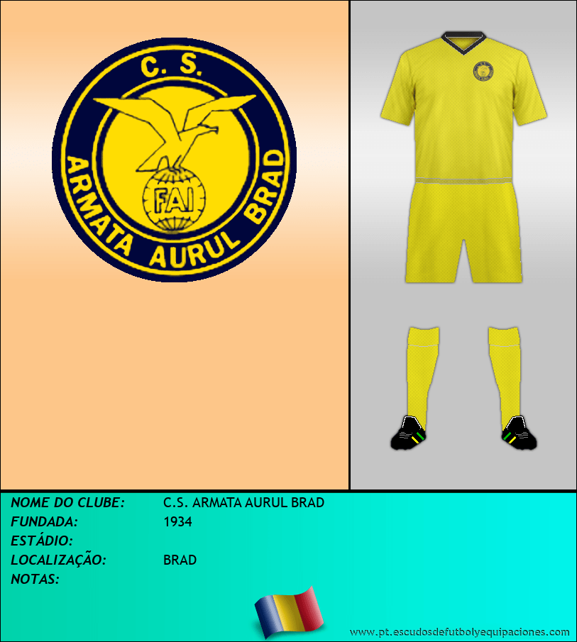 Escudo de C.S. ARMATA AURUL BRAD