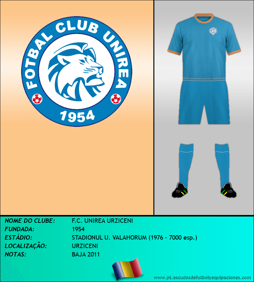 Escudo de F.C. UNIREA URZICENI