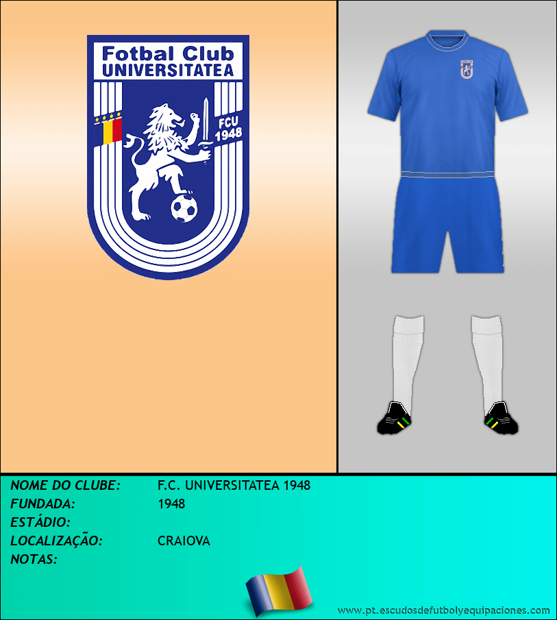 Escudo de F.C. UNIVERSITATEA 1948