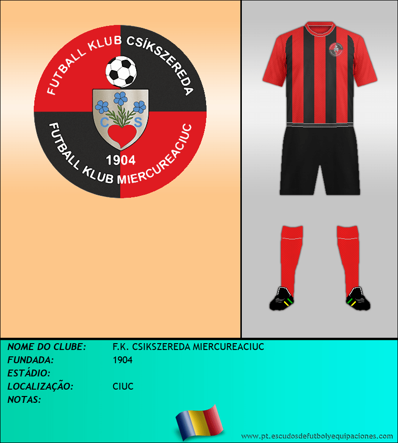 Escudo de F.K. CSIKSZEREDA MIERCUREACIUC