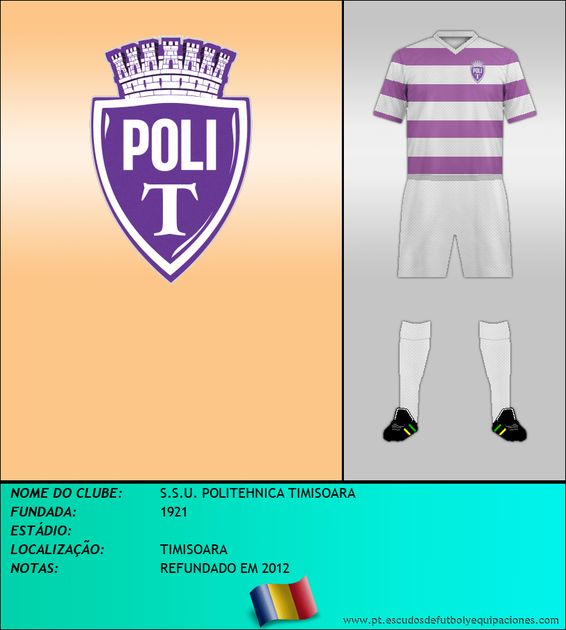 Escudo de S.S.U. POLITEHNICA TIMISOARA