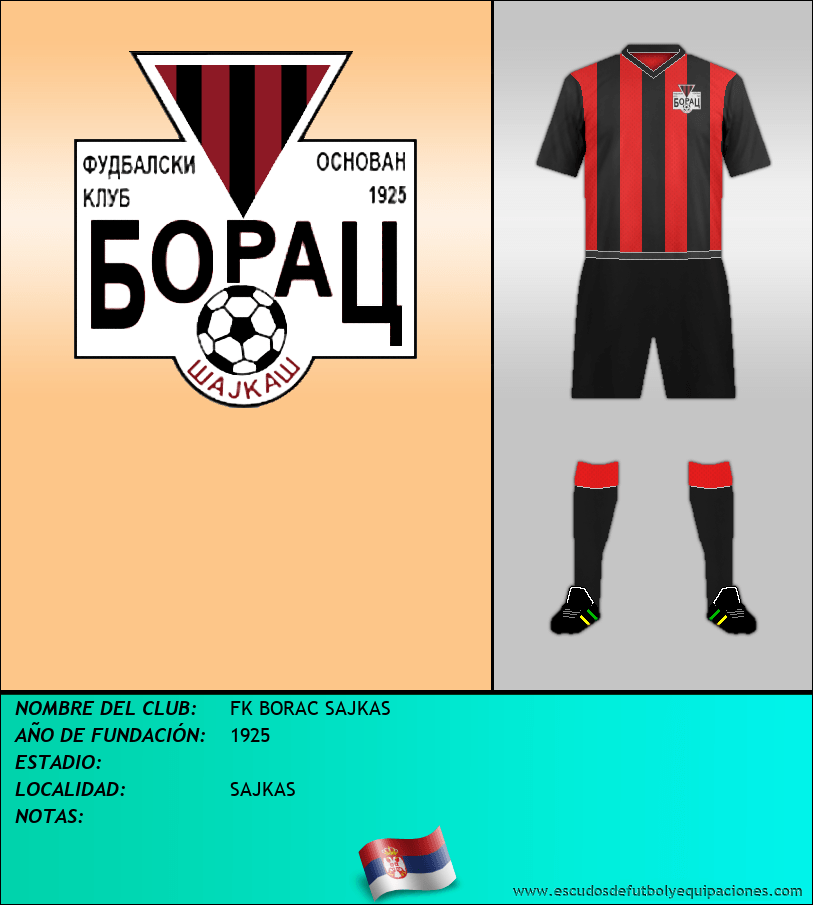 Escudo de FK BORAC SAJKAS
