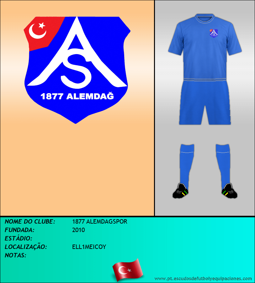 Escudo de 1877 ALEMDAGSPOR