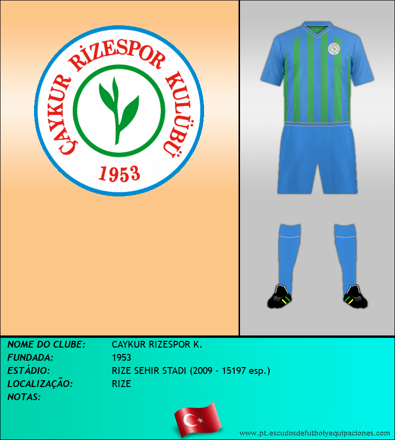 Escudo de CAYKUR RIZESPOR K.