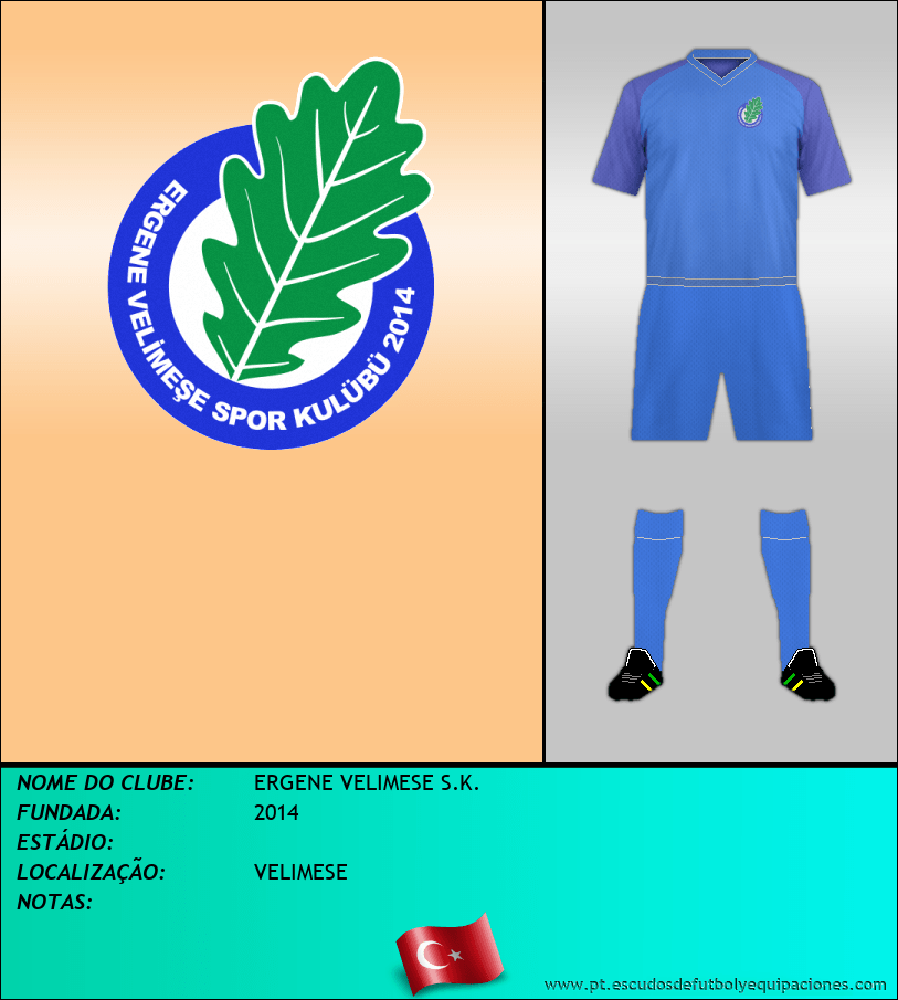 Escudo de ERGENE VELIMESE S.K.
